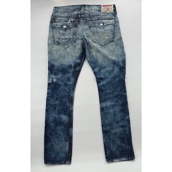 True Religion Blue Straight Men's Jeans - Picture 2 of 10